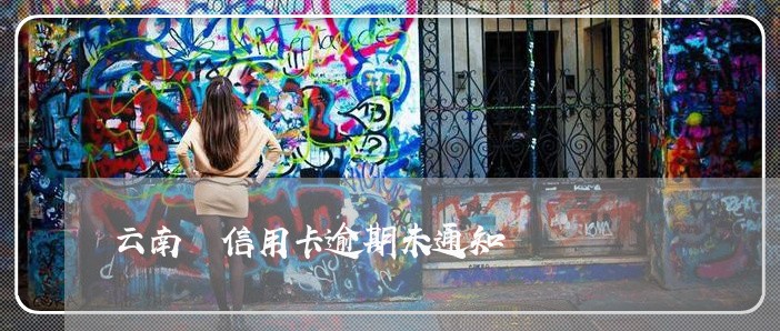 云南 信用卡逾期未通知 云南 信用卡逾期未通知